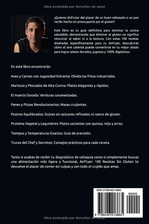 Miniatura 2 de AirFryer 100 Recetas Saludables Sin Gluten (Recetas Saludables para AirFryer) (Spanish Edition)
