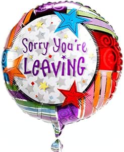 Amazon.com: Sorry You're Leaving Balloon : Home & Kitchen