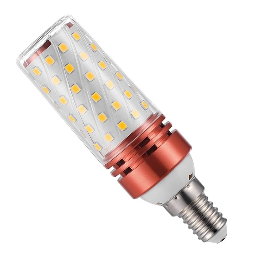 Lampadine a LED ad Alta Tensione, 10 Pezzi, AC110V/220V E14 E27, lampadine a Mais a LED, Tre Colori Misti, Bianco Caldo + Bianco 3000K, 4000K, 6000K, 12W e 16W, lampadine per Uso Domestico