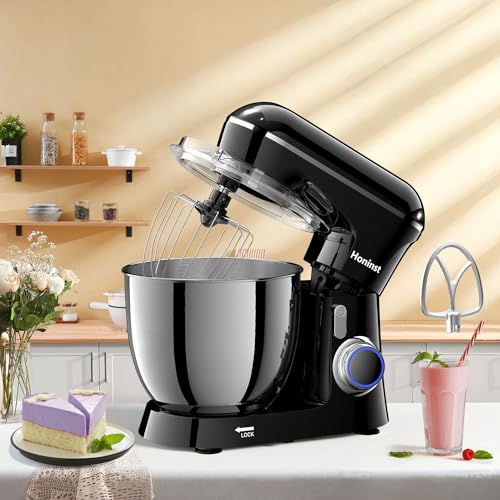 Honinst Stand Mixer, 6.5Qt 10-Speed 660W Tilt-Head Electric Stand Mixer thumb #5
