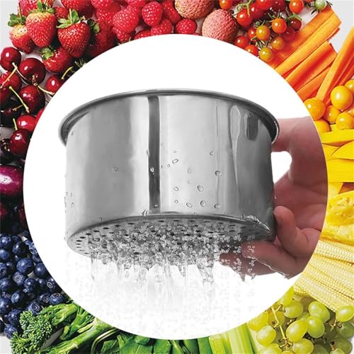 Colador de acero inoxidable para fregadero de cocina miniatura 5
