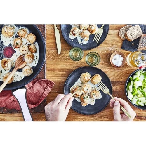 Tefal Unlimited On Bratpfanne 32 cm Induktionspfanne mit kratzfester Titanium Antihaft-Beschichtung… – Ansicht 9