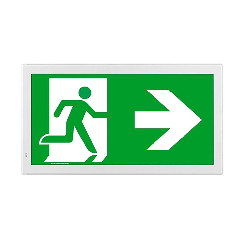IP 20 LED Notleuchte Notbeleuchtung Exit Notausgang Fluchtwegleuchte Notlicht Fluchtweg