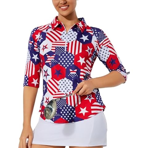 M MOTEEPI Women's Golf Polo Shirt Cover