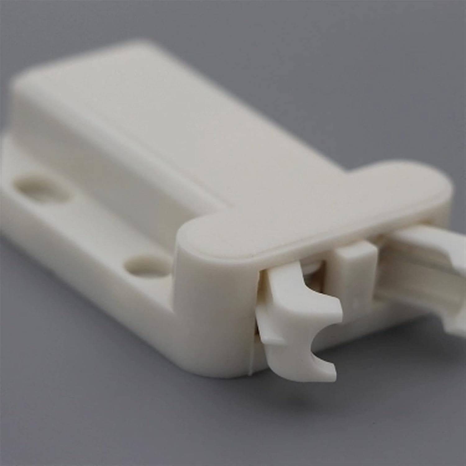 Zinc Alloy Door Lock,Stainless Steel Latch Lock，Slide Latch,Gate Bolt Lock,Bolt Sliding Door Lock, Double Ball Roller Catches Door Stopper Cupboard Cabinet Pulley Groove Spring Touch Latch Hardware(Gr