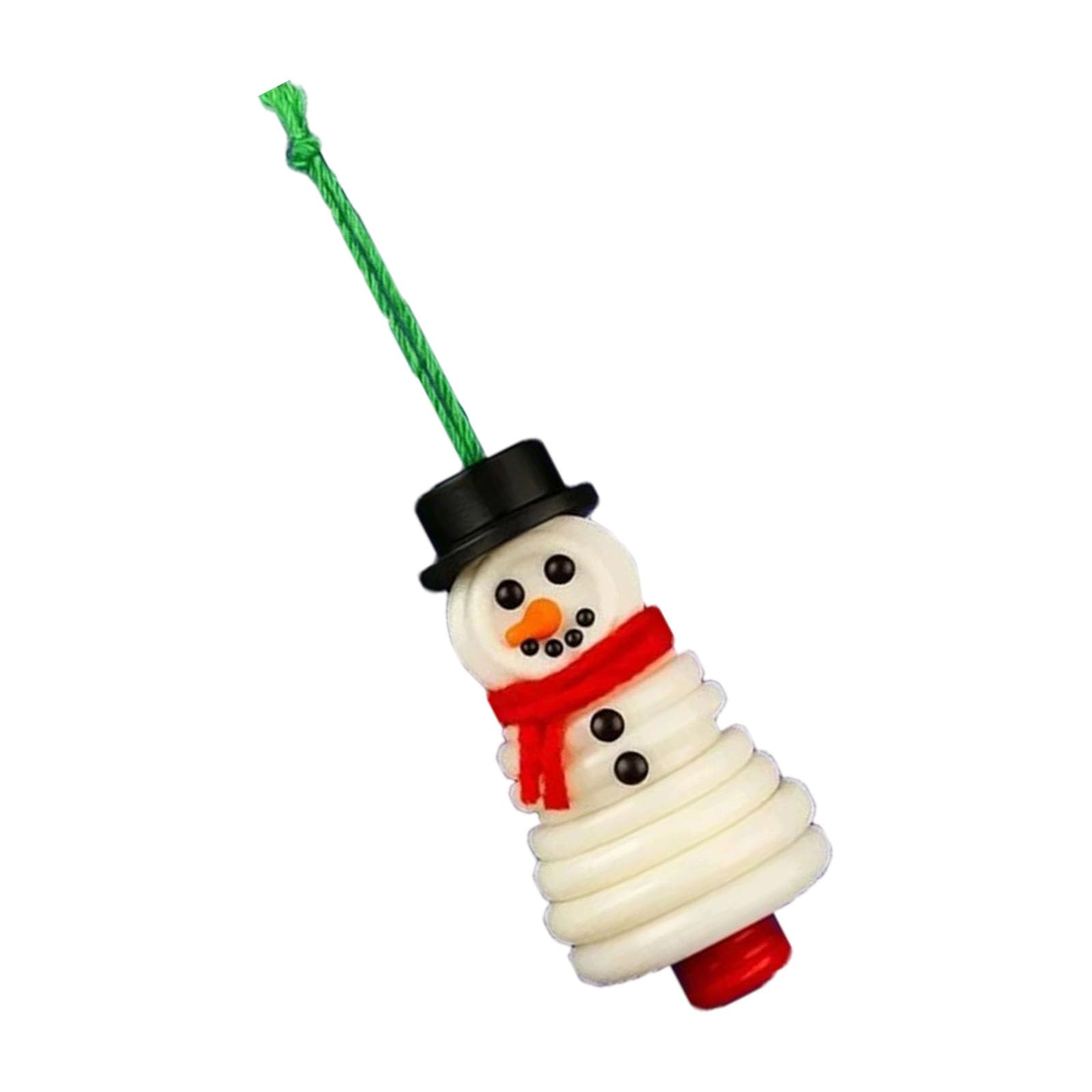 Kalttoy Snowman Festival Craft Buttons Santa Angelic Christmas Tree Decorations Materials Portable Projects Party Decoration Buttons Craft Themed Christmas Multipurpose Holiday