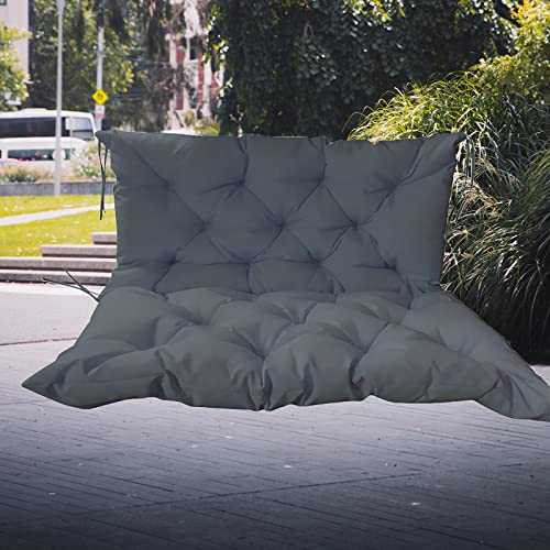 Coussin de balançoire 3 places de remplacement extérieur imperméable épais - 2