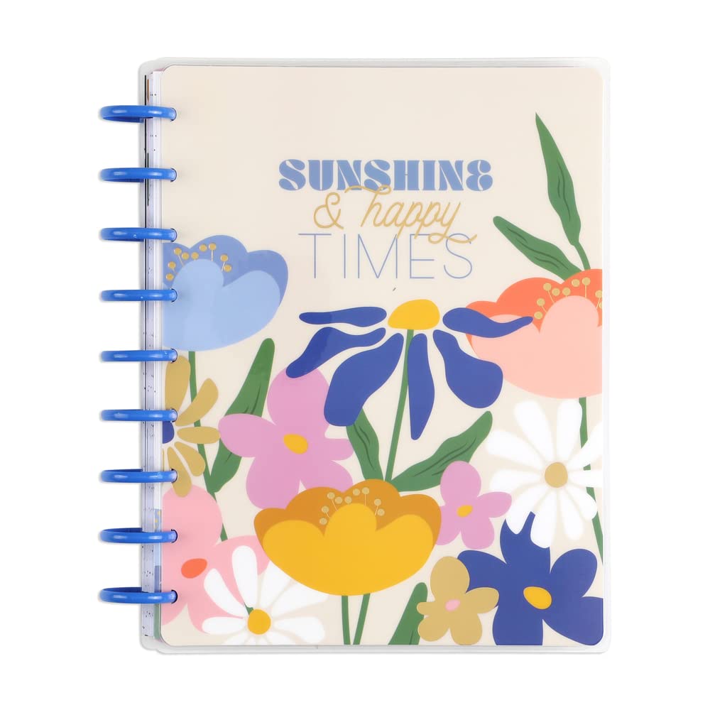 Happy Planner Classic 12-Month Planner-Fun Fleurs July '23 - June '24
