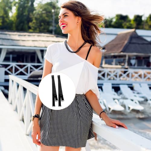 3 Pairs Bra Strap Replacement Women's Convertible Bra Straps, Adjustable Underwear Shoulder Strap, Bra Shoulder Straps Removable Multi Color Women Bra Straps(18mm Width) 5