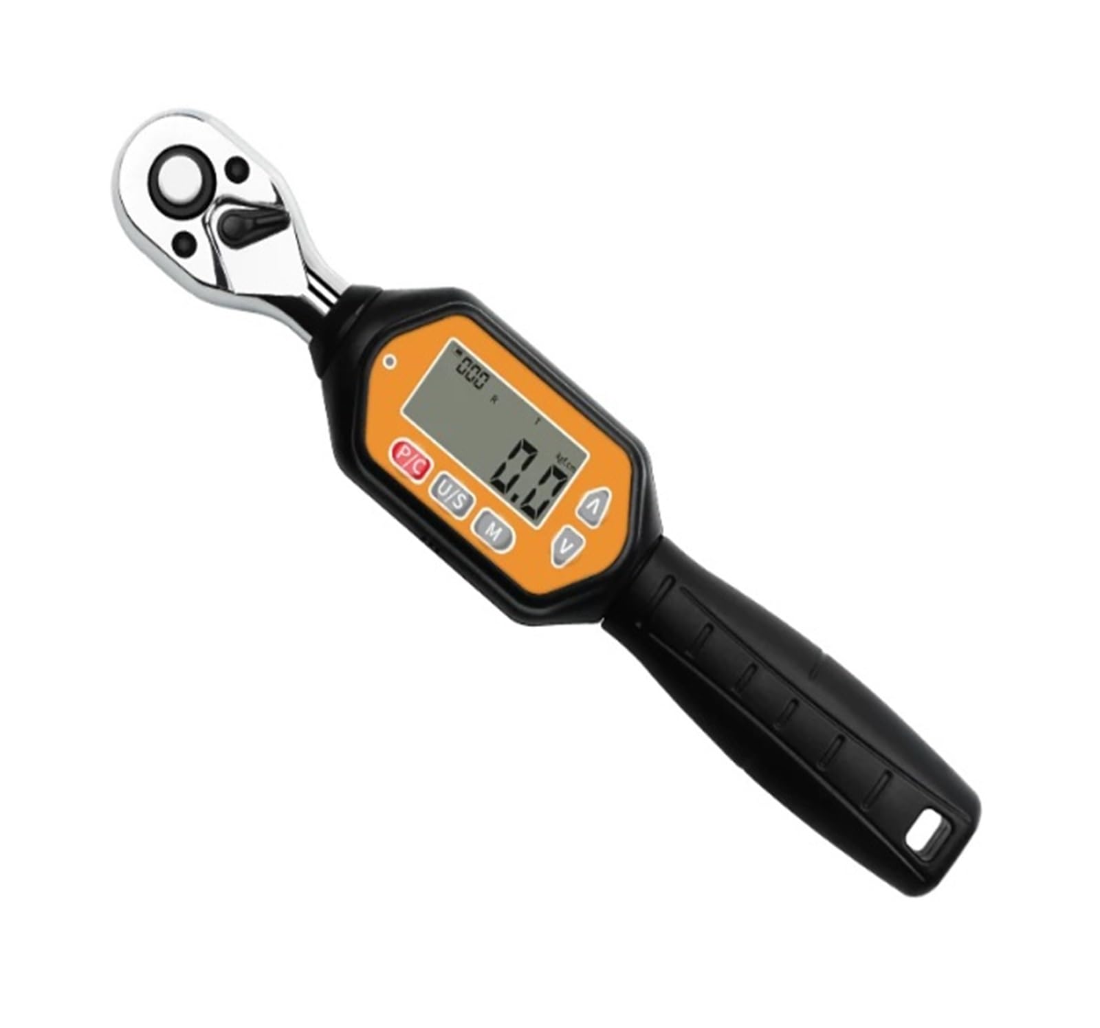 Svgvubmuc One Color Mini Digital Torque Wrench Adjustable, Preset Maintenance Tool Swm-10 10 N·m 1/4 Inch