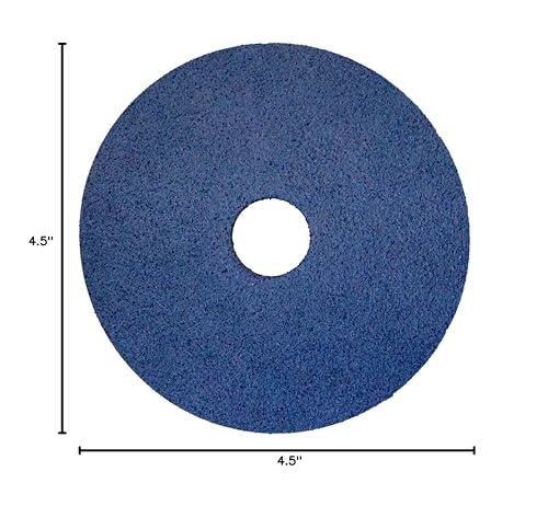 Image of Weiler 59734 Tiger Zirconia Alumina Resin Fiber Sanding & Grinding Disc, 4-1 /2 inch Diameter, 60 Grit, 7 /8 inch Arbor Hole (Pack of 25)