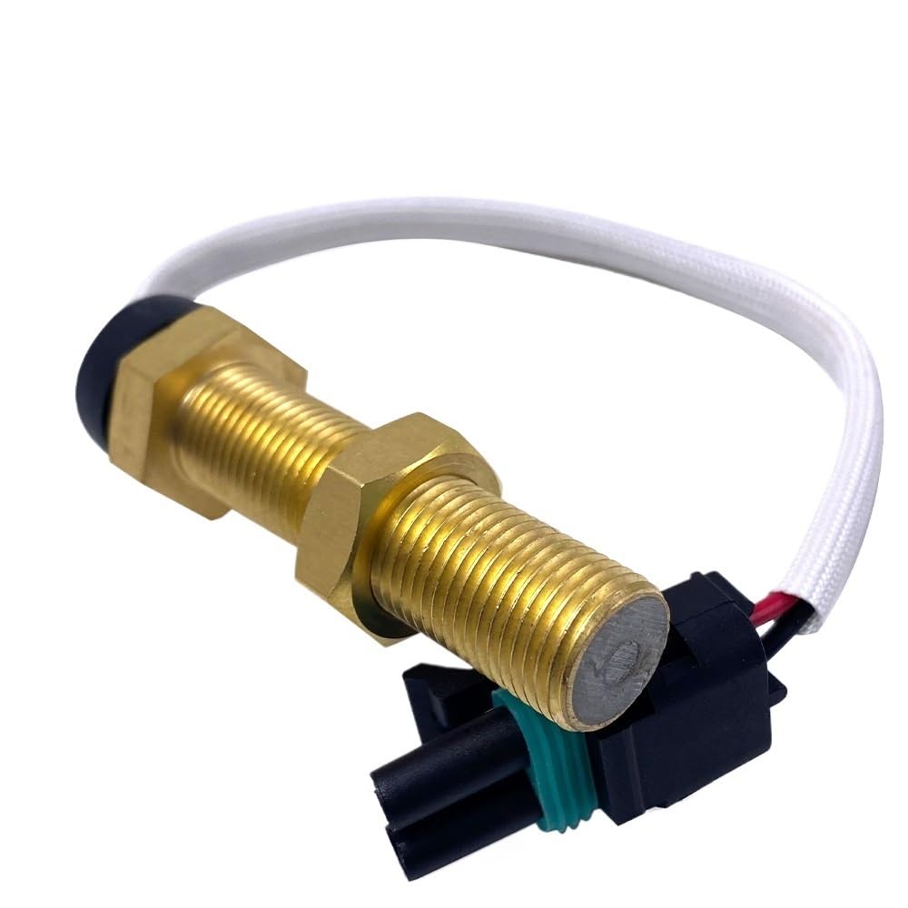 M16 M18 Tachometer SensorTacho Sender Sensor for Diesel Engines Car Truck Yacht Boat Motor Speedometer RPM Meter Sensor(M16)