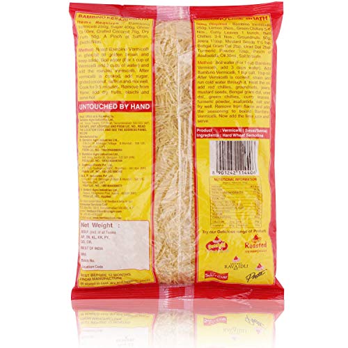 Image of Bambino, Vermicelli, 400g Pouch [Pack of 3]