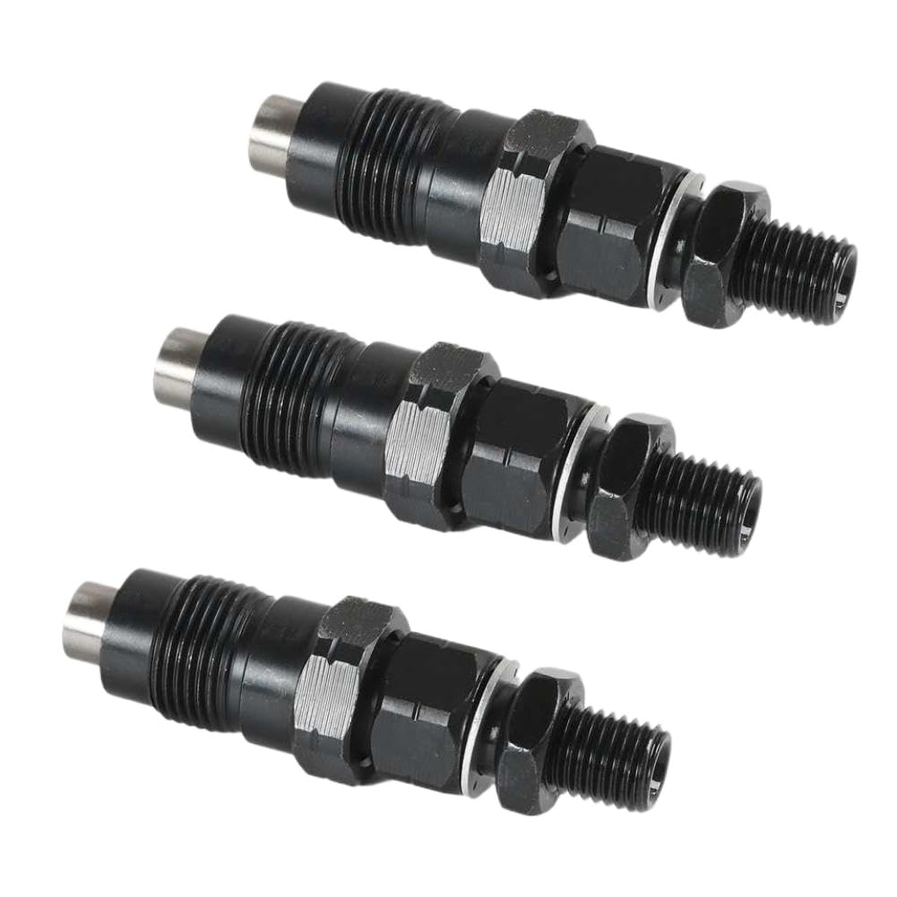 Igzllbyj Onecolor Fuel Injector Assembly 3Pcs 119515-53001 Compatible With 3Tnv70 3Tnv88 3Ym30 Excavator Fuel Supply System
