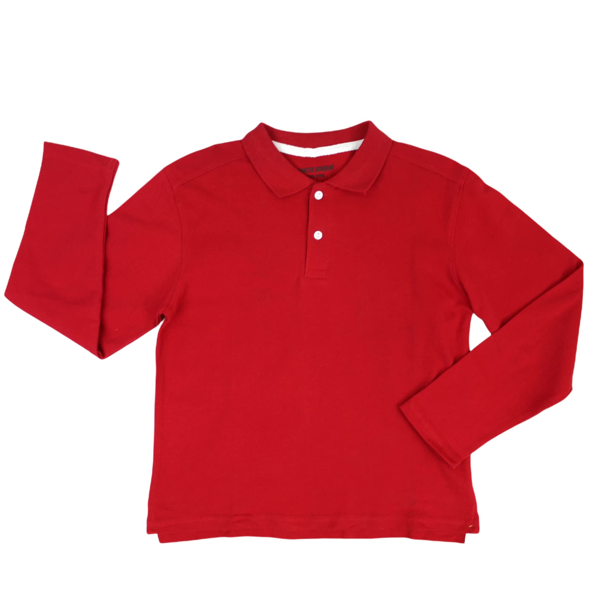 GenericBoy's Full Sleeve Solid Polo Shirt