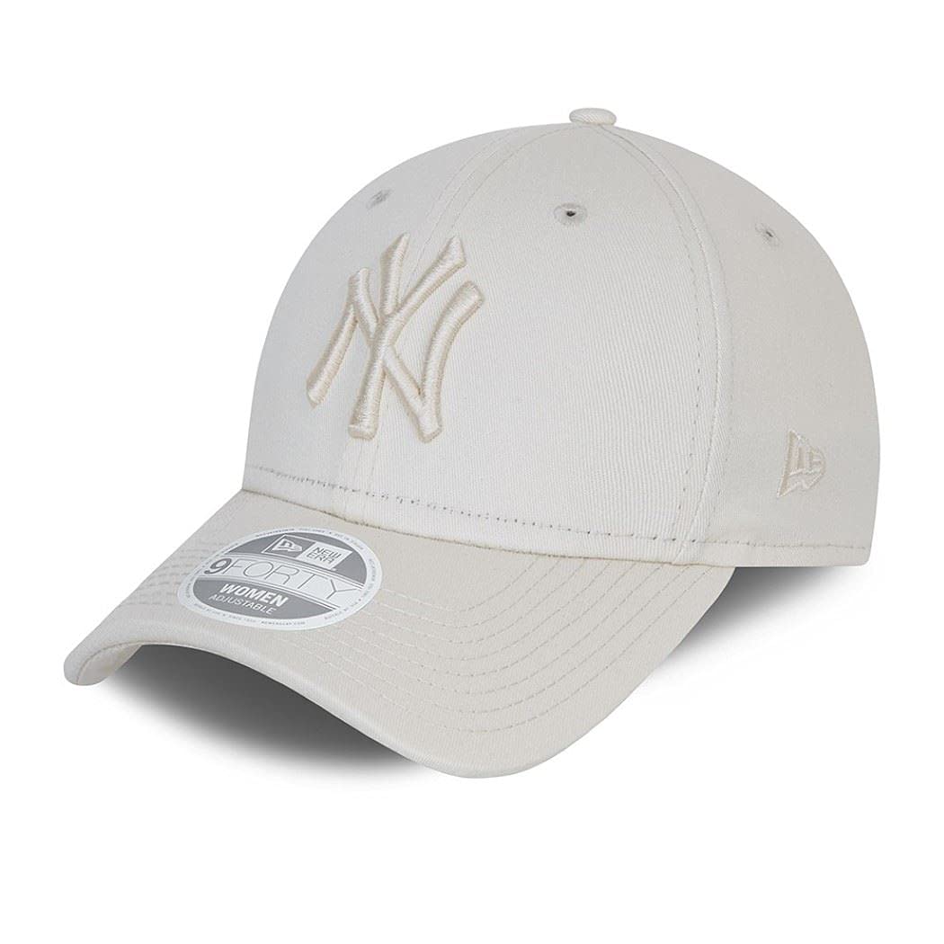New Era Unisex New York Yankees #24380 New York Yankees Mlb Tonal Beige 9Forty Adjustable Women Cap