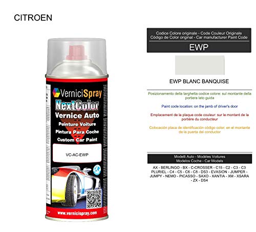 Цвет ewp citroen