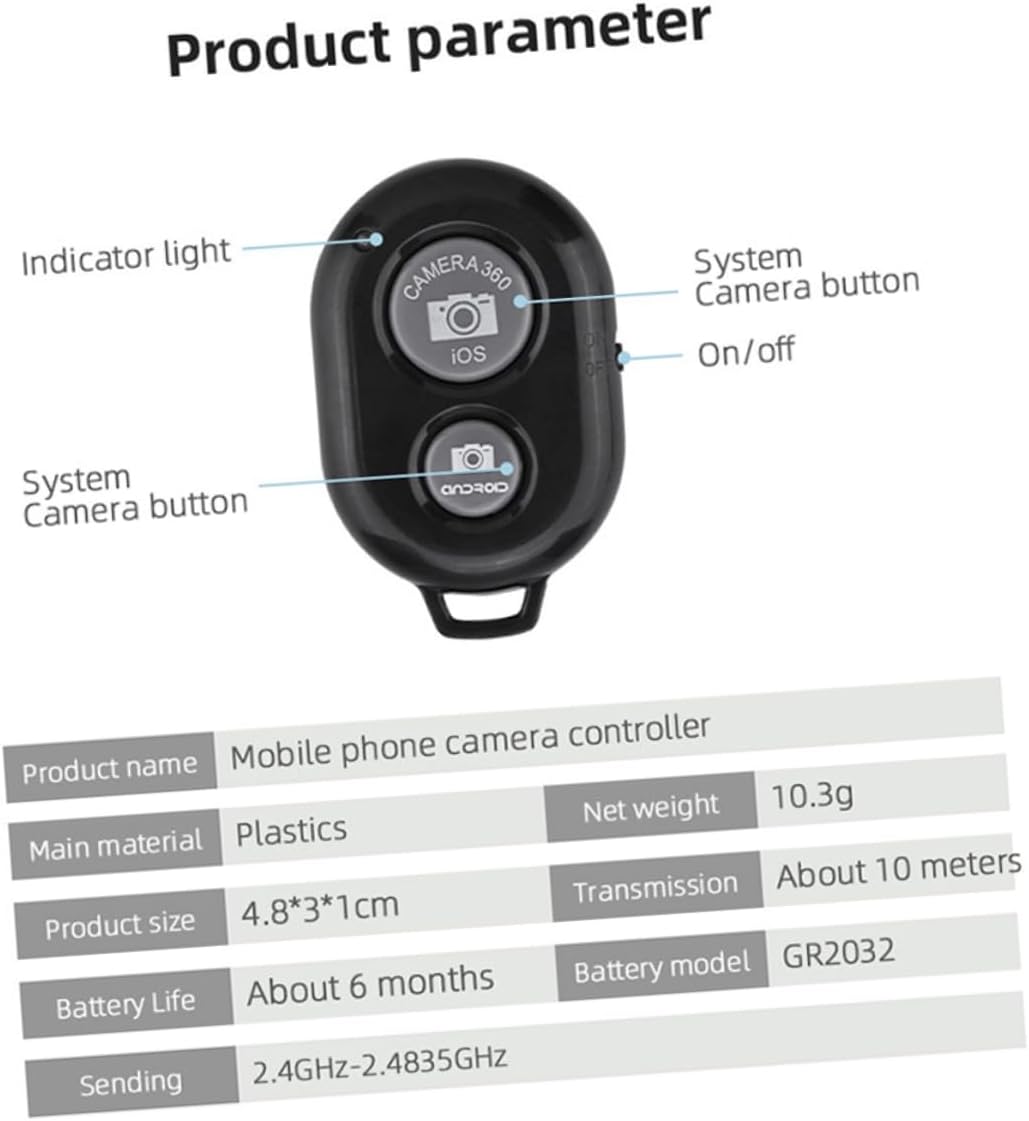 1Set Smartphone Vlogger Kit with Fill Light Phone Clip Tripod Microphone for Travel Video Recording and Podcasting