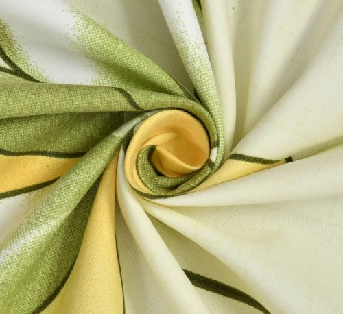 Image of 380 TC Premium Glace Cotton Elastic Fitted Bedsheet King Size with 2 Pillow Covers King Size | Double Bed with All Around Elastic (NEW Green, Fitted Queen-60x78)
