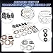 INGKAN 6F50 6F55 Auto Transmission Master Rebuild Kit Fits for Explorer Flex Edge Taurus X Compatible with Continental MKZ MKS MKT MKX 2 2007-2020 Car Aftermarket Parts