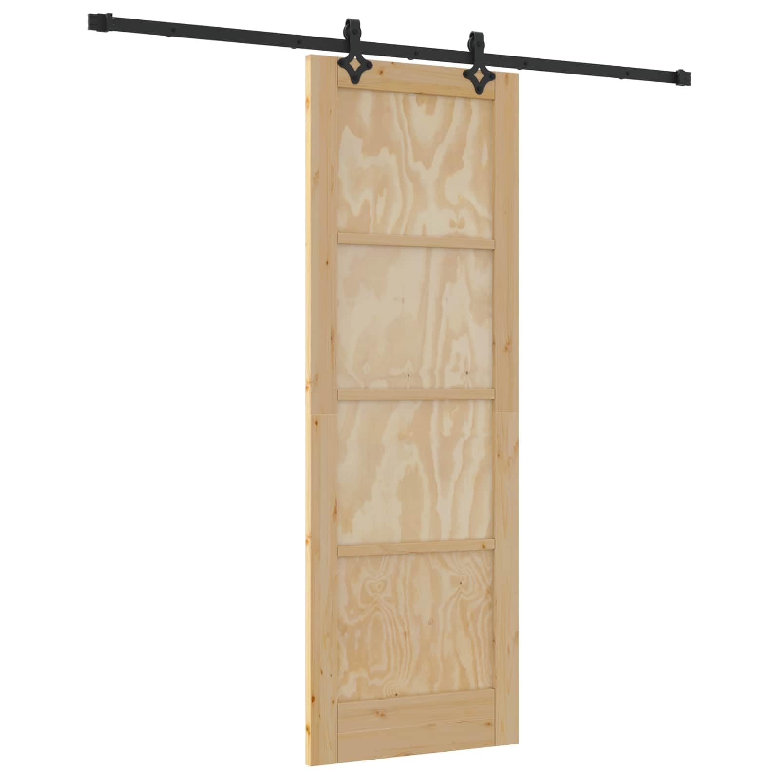 Orkdal drzwi przesuwne 73,5 x 211 cm, z litego drewna sosnowego i