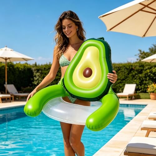 Siège flottant en mesh gonflable avocat avec dossier ergonomique - 2