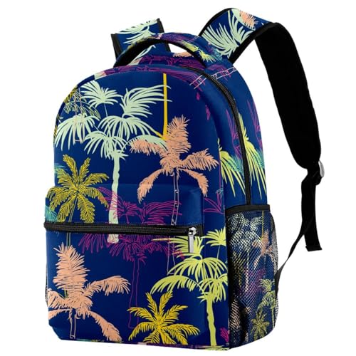 Sac de voyage décontracté à palmiers pour les cours et le week-end