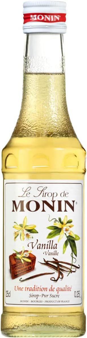 Monin Vanilla Bottle 250ml Liquid Vegetarian