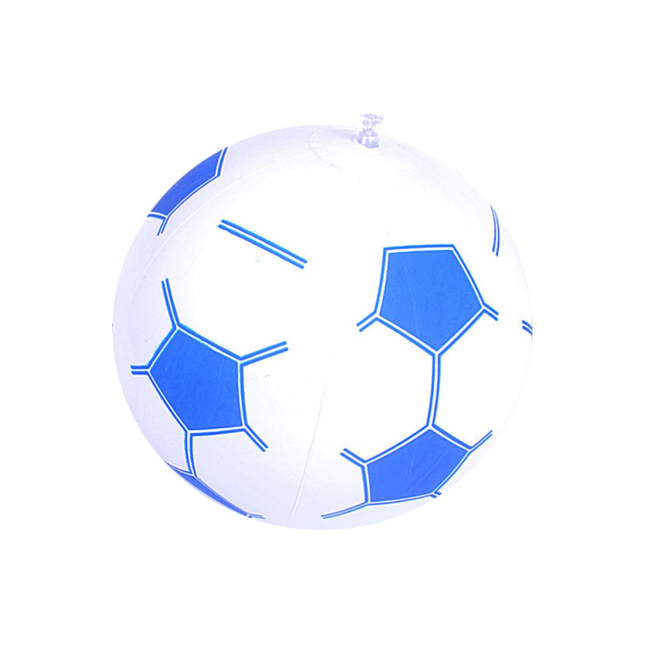 Kisangel 3Pcs Inflatable Soccer Balls Set Football for Easy to Inflate for Parties Decorations Random Color Random Color