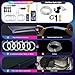 Car Interior Lights, 6 in 1 Car LED Strip Lights RGB Ambient Lighting Kits with APP/Remote/USB Control, 16 Million Colors, 314in Fiber Optics Interior Car Lights for Cars, SUVs, Trucks, Music Sync