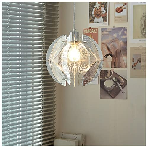 Suspension LED contemporaine acrylique pour îlot de cuisine et bar