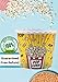 Modern Style Reusable Plastic Popcorn Containers / Popcorn Bowls Set for Movie Theater Night - Washable in the Dishwasher - (BPA Free-4 Pack) (Color: Yellow, Brown, Red/White and Blue Popcorn Boxes)