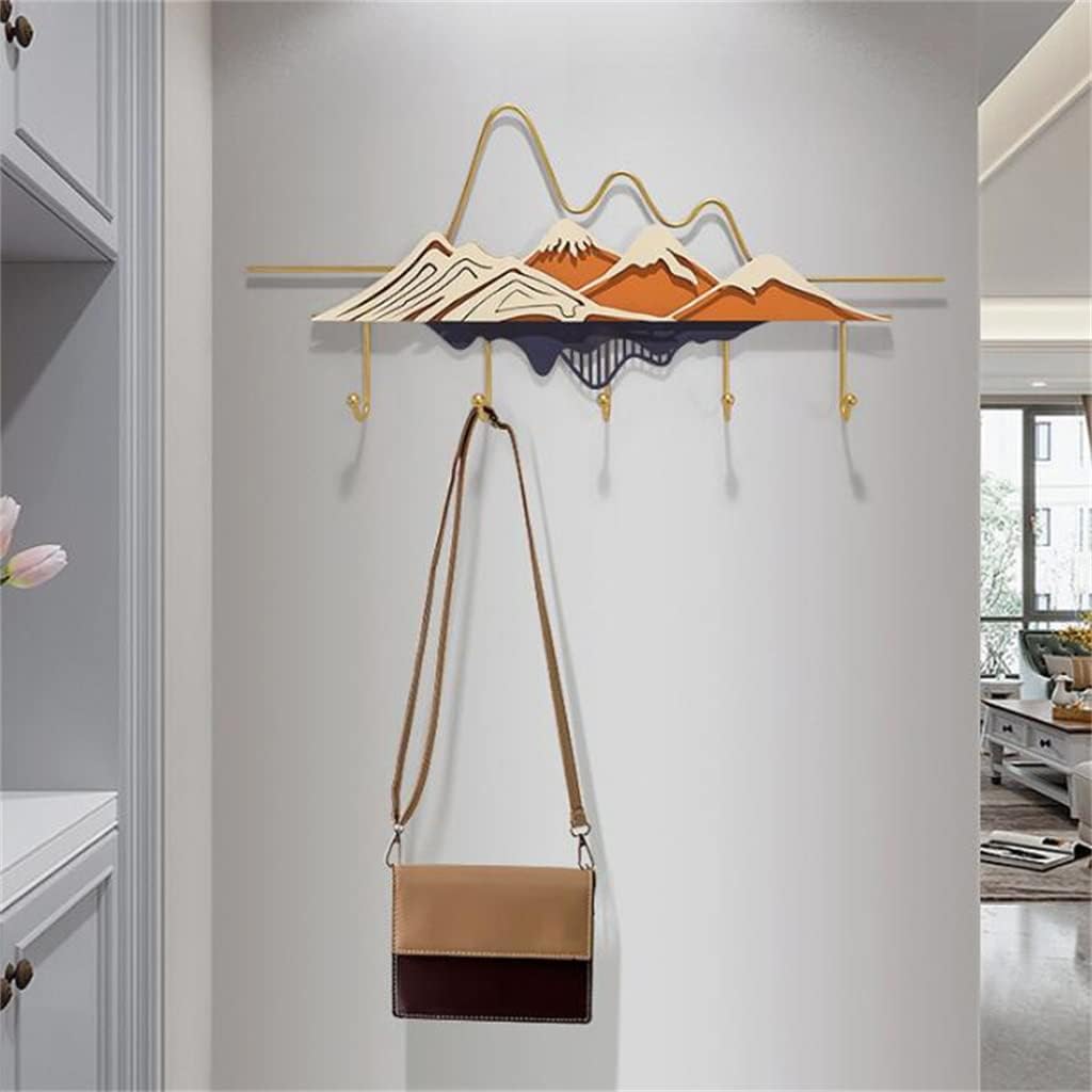 Entrance Porch Clothes Hanging Clothes Hook Wall Hanging Wall Entry Door Wall Door Rear Hook Decoration (D