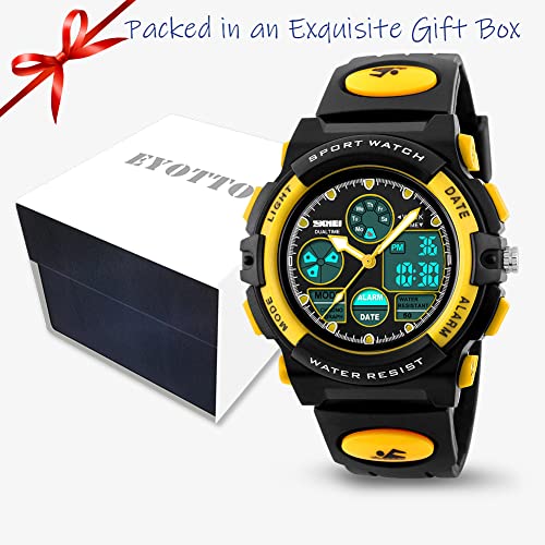 image for eYotto Kids Sports Watch Waterproof Multi-Function Boys Analog Digital