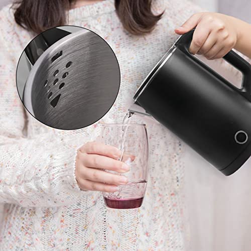 Hervidor eléctrico de agua acero inoxidable 2.3L alto poder miniatura 7