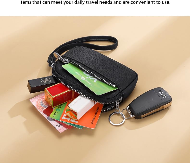 Buy Mini Zipper Wallet for Women | PU Leather Coin Purse with