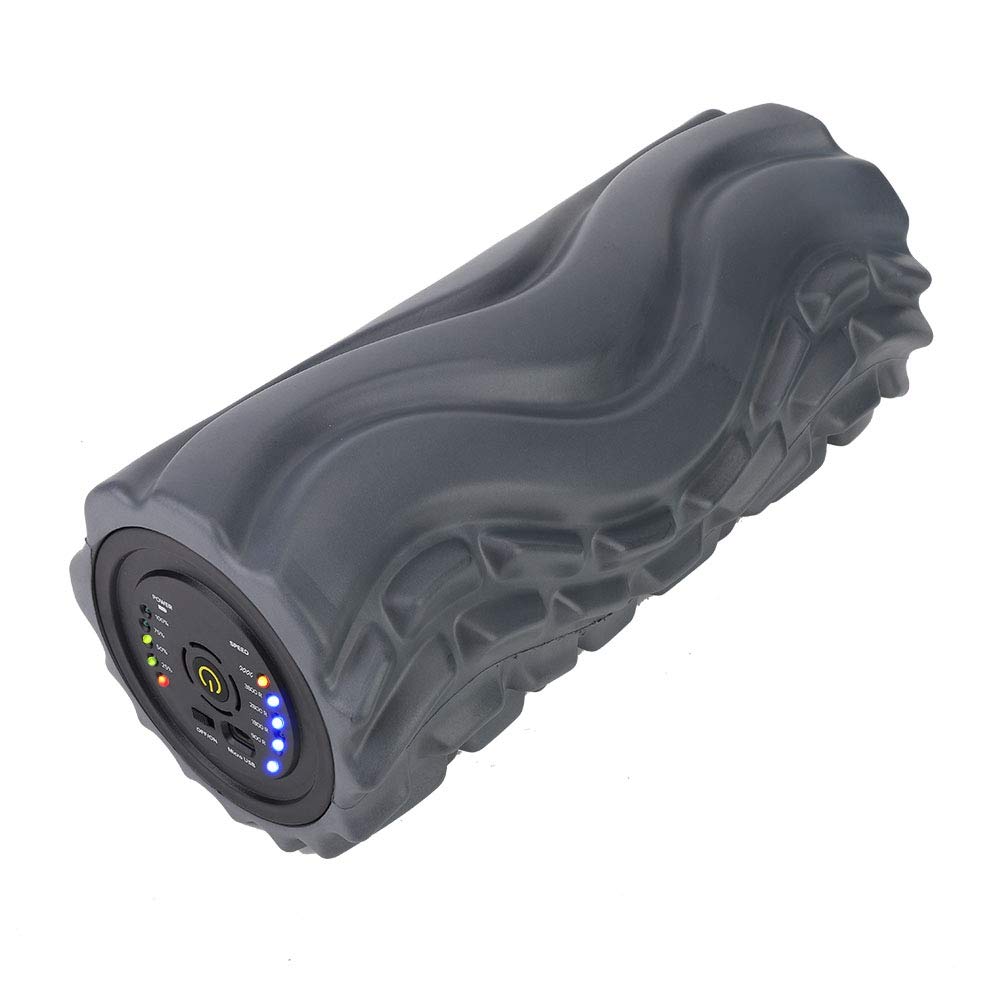 Fitness Foam Roller, Drei Bereiche Massage Getreide umweltfreundlich 4 Gänge Vibration Foam Roller, Yoga-unterstütztes Training für das Muskeltraining Muskelentspannung