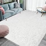HOMORE Luxury Fluffy Area Rug Modern Shag Rugs for Bedroom Living Room, Super Soft and Comfy Carpet,