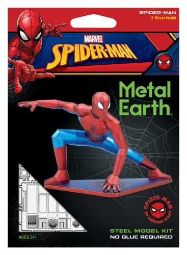 Rompecabezas de metal de Marvel para armar en casa tu propio puzzle 3D de Spider Man 6