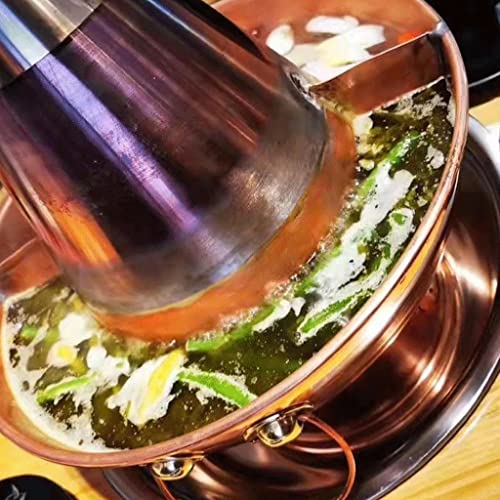 Olla china de cobre para fondue 36 cm miniatura 5