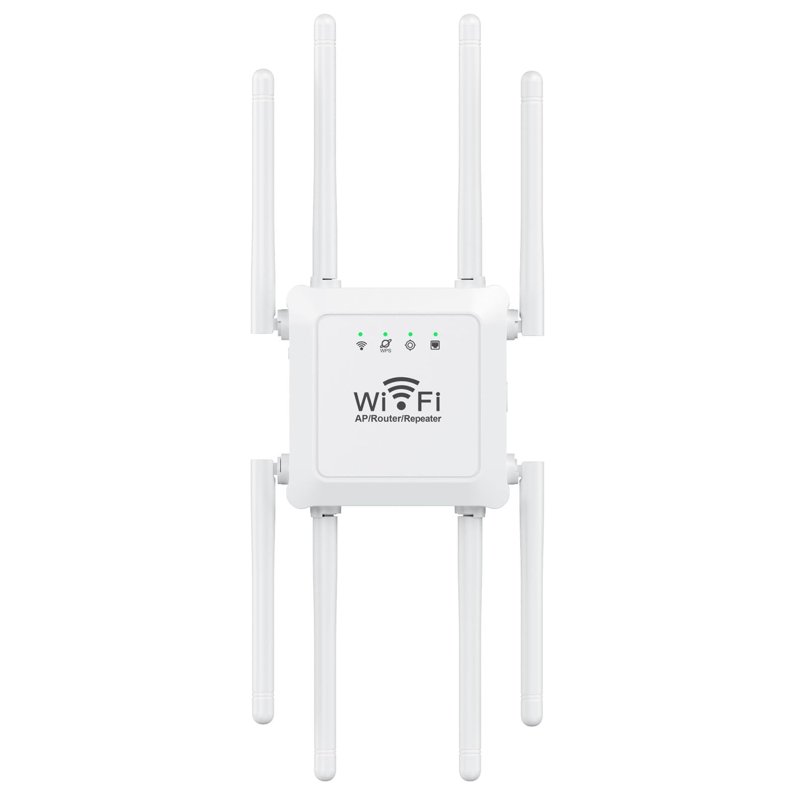 1200Mbps WiFi Extender Signal Booster, Long Range Wireless Internet Repeater for Home Cover up to 10,000 Sq.ft and 60 Devices, Dual Band 2.4/5GHz, WiFi Router Extender with Ethernet Port