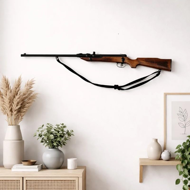 Image of VudRtyst Wooden Decoration Gun, 48 Inch,for showpiece
