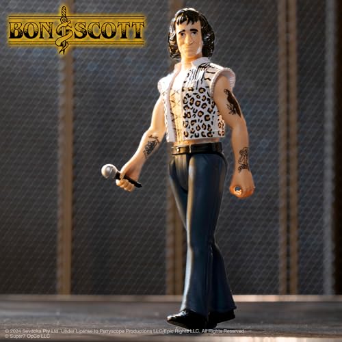 Super7 Bon Scott (Leopard Print) - 3.75
