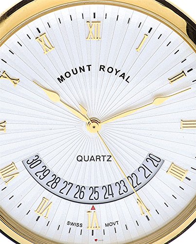 Reloj de bolsillo con calendario I LUV LTD, el accesorio chapado en oro para trajes de etiqueta 2