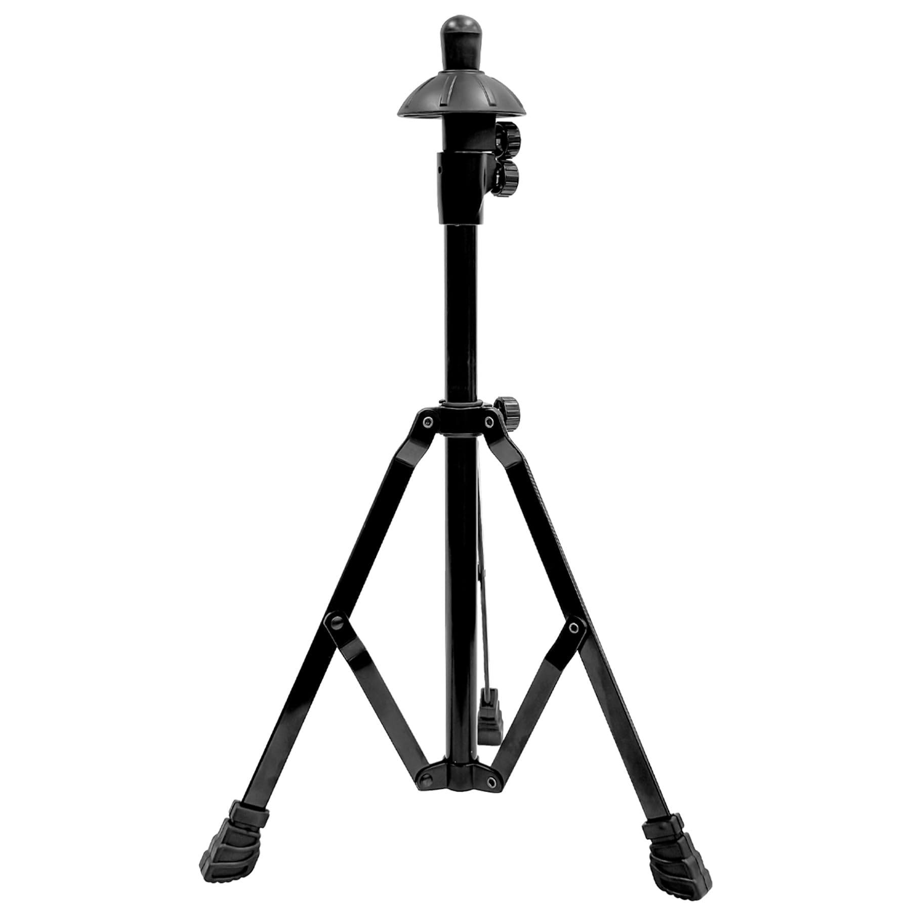 XiHu Retractable Trombone Stand with Height Adjustment, Triangular Stable for Standard Sized Trombone (Black)
