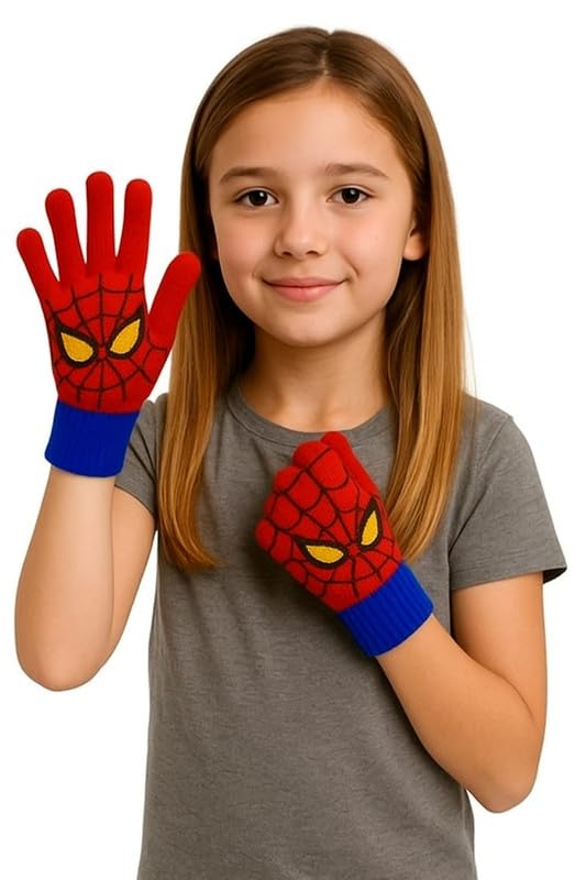 WKLOUYHE Kids Winter Warm Woolen Hand Gloves | winter Warm Hand Gloves for Boy & Girl,Age3-9 Years_Pack of 01 - Review, Price and Buying Guide