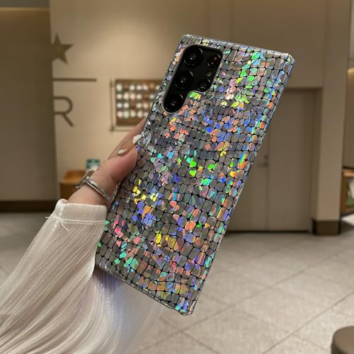 Coque Galaxy S24 Plus Antichoc à Effet Laser Holographique Mignon