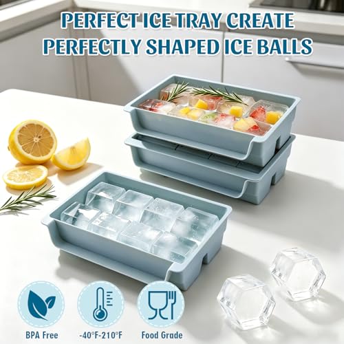 Set de 2 Cubeteras Hexagonales Grandes con Pinzas miniatura 4