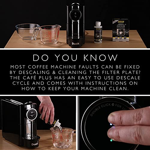 Dualit Café Plus Coffee Capsule Machine - Nespresso Compatible Capsule Machine - Espresso and Lungo Functions - Tea Maker & Espresso Machine - 40 second start up time 5 Gallery Image Dualit Café Plus Coffee Capsule Machine - Nespresso Compatible Capsule Machine - Espresso and Lungo Functions - Tea Maker & Espresso Machine - 40 second start up time 5 Gallery Image