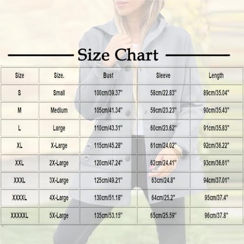 HGps8w Women's Wool Blend Hoodies Plus Size Winter Single Breasted Elegant Trench Pea Coat with Pockets3